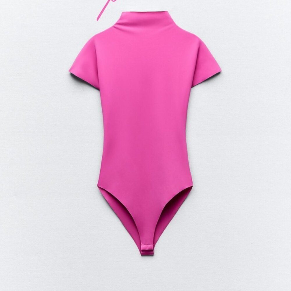 Zara Mock Neck Bodysuit Size S, M , L NEW WITH TAG!